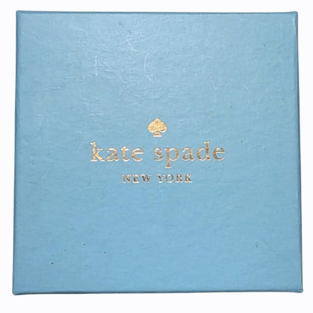 Kate Spade NIB Love List Gold Heart Necklace and Earring Set - Picture 2 of 3